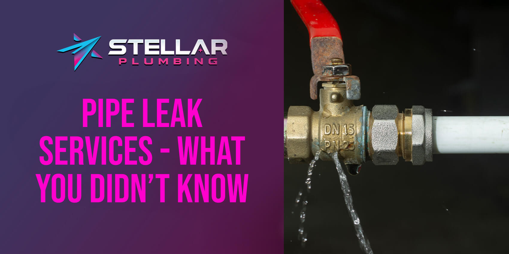 Pipe Leak Services - What you didn't know?