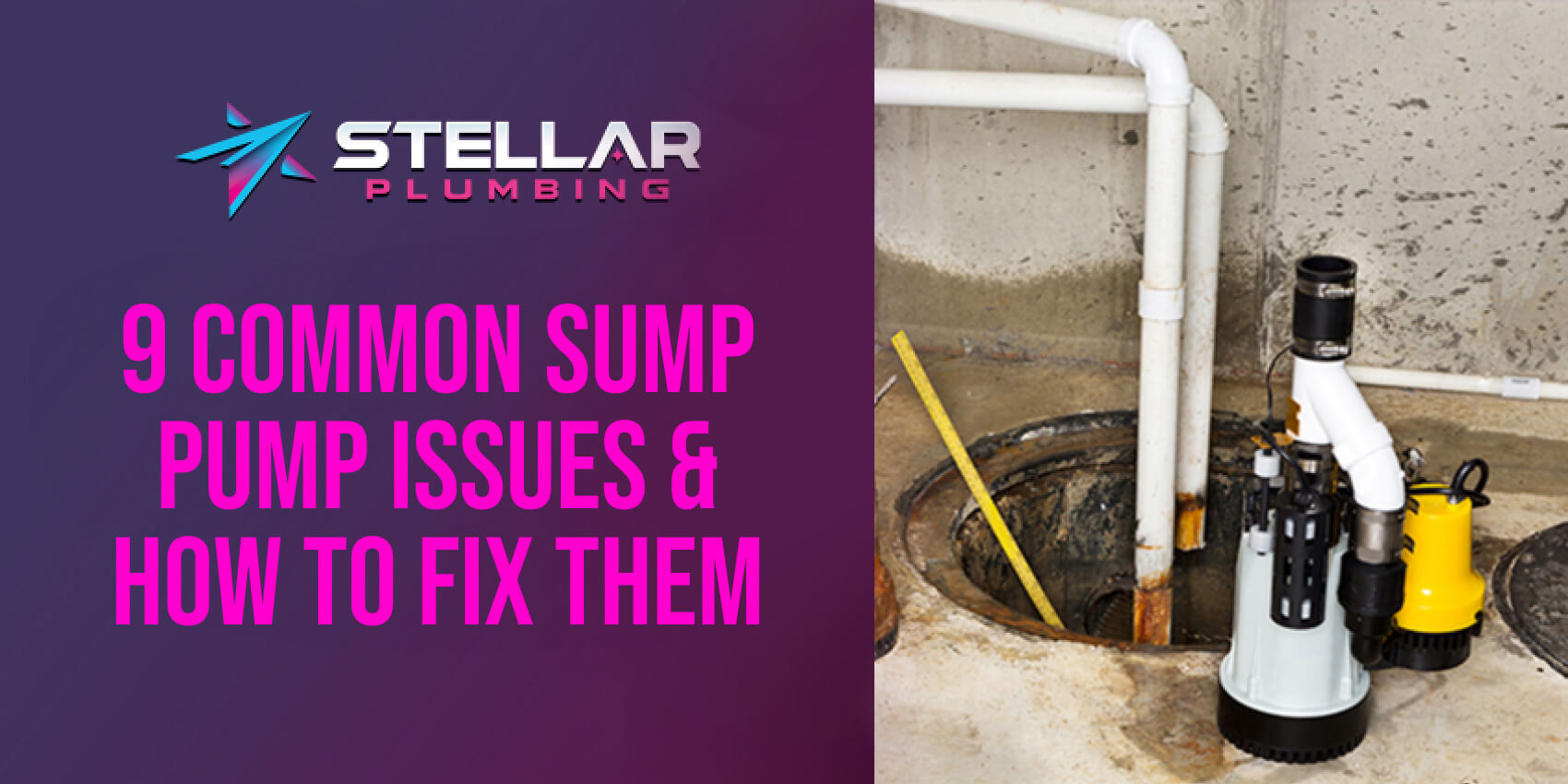 9 Common Sump Pump Issues & How to Fix Them