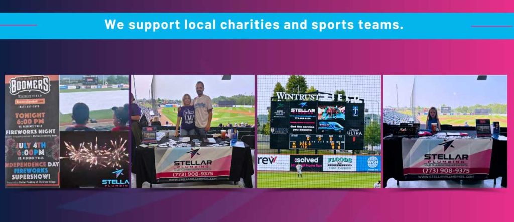 Support Local Charities and Sports - Stellar Plumbing