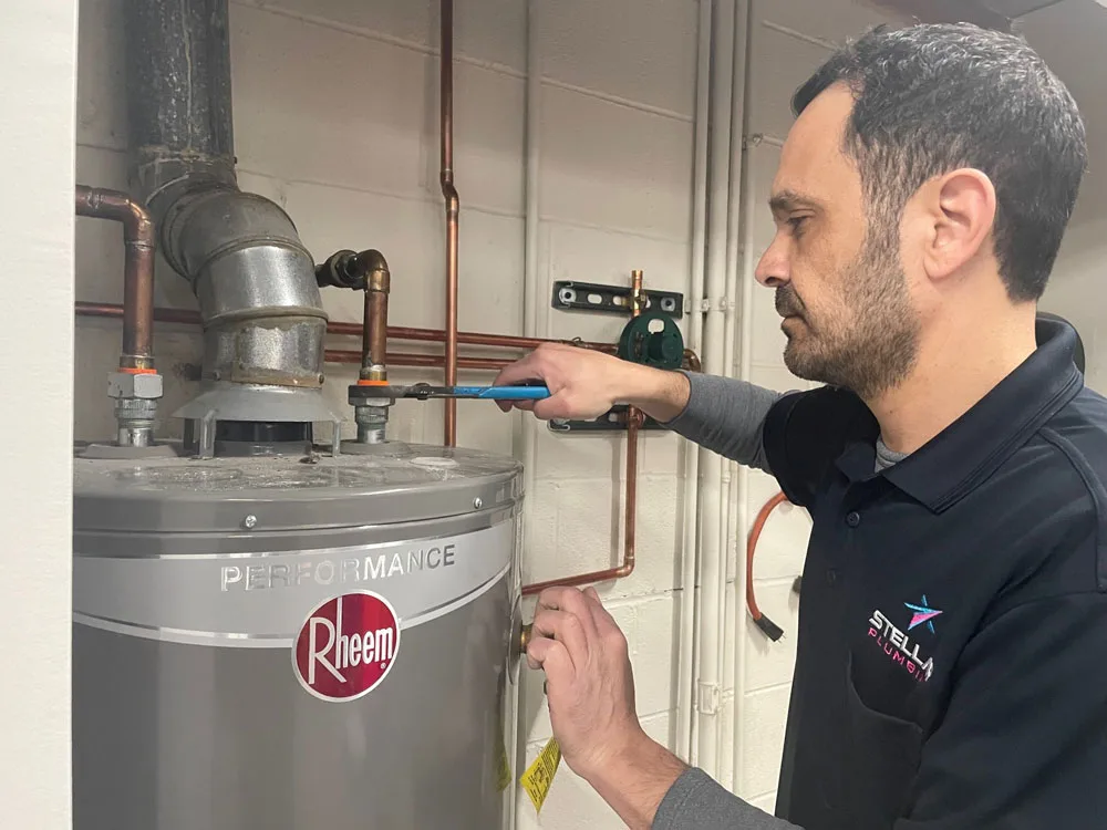 Water Heater Service by Stellar Plumbing in Itasca IL