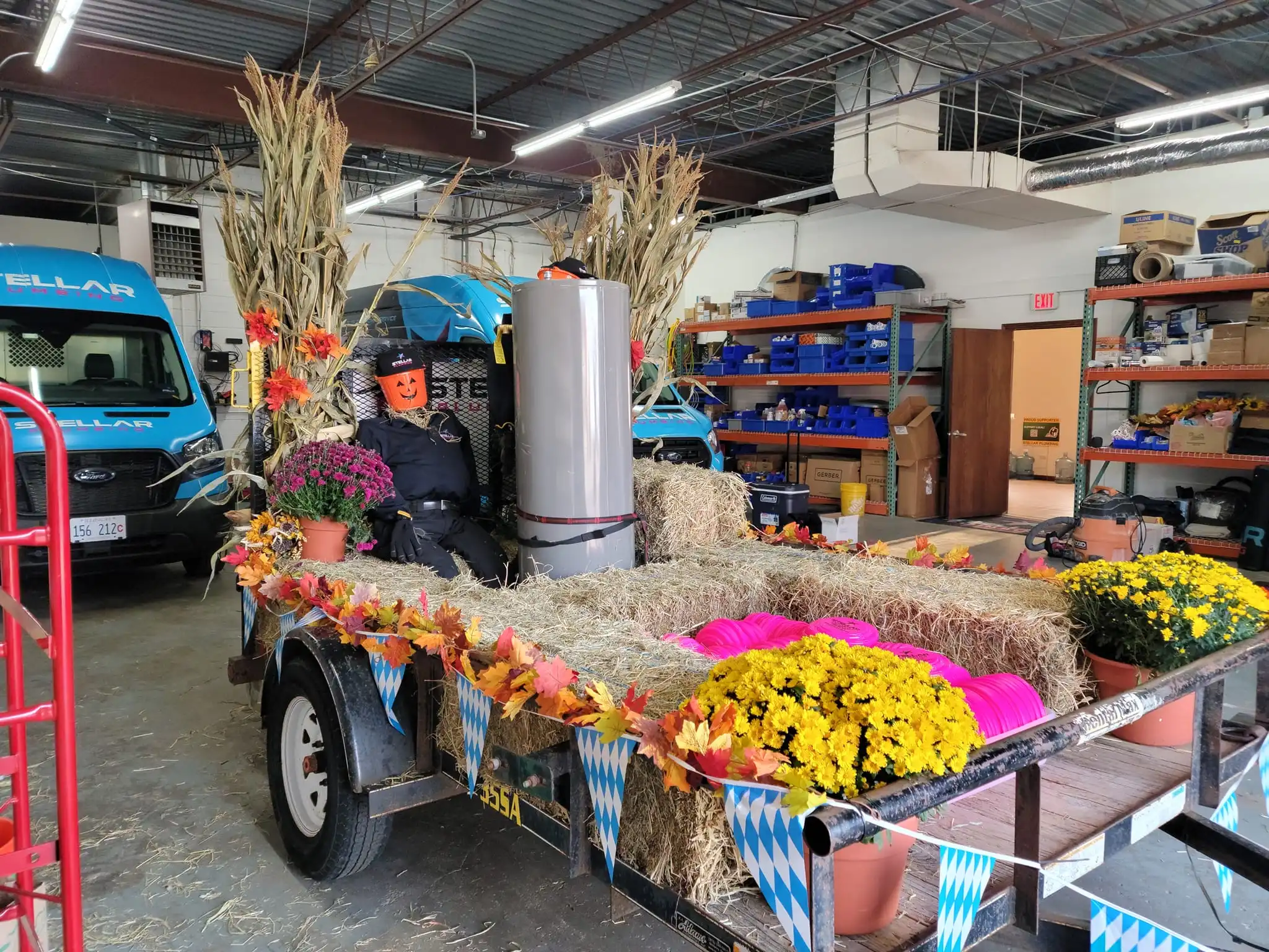 harvest fest parade float