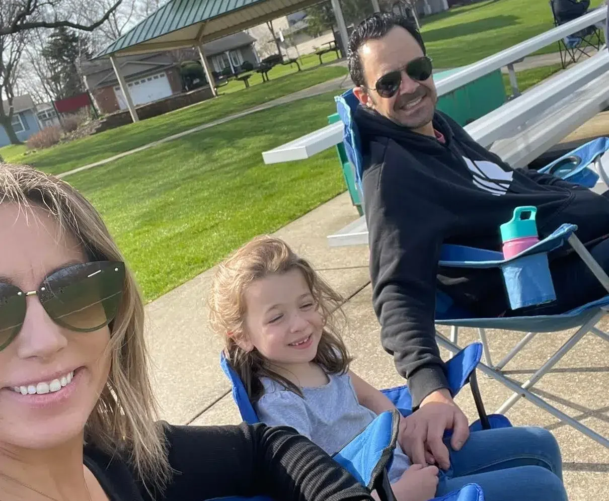 family at local sports