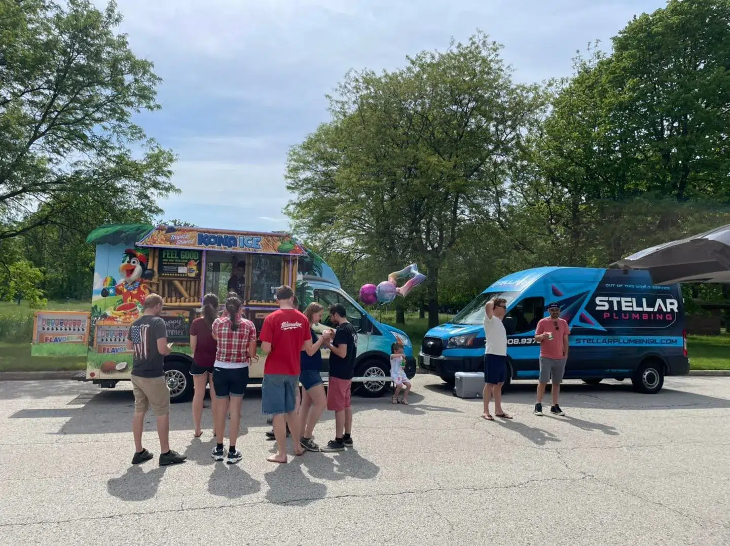 Kona ice truck